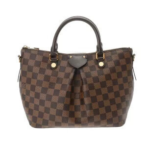 Louis Vuitton Damier Siena Ebene Brown Canvas Handbag